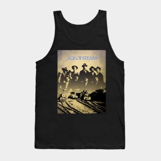 Age of Steam - Board Games Design - Movie Poster Style - Board Game Art Tank Top